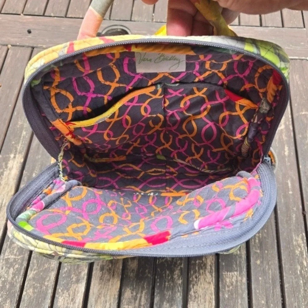 Vera Bradley Floral Nightingale Quilted Mini Backpack Sling Bag
